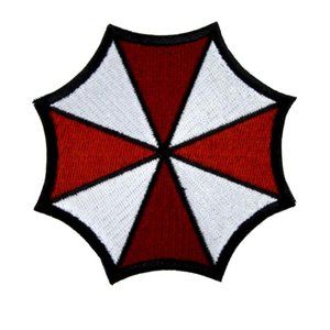 Resident Evil Umbrella Corporation Patch Iron on Sew Embroidery Applique Zombie